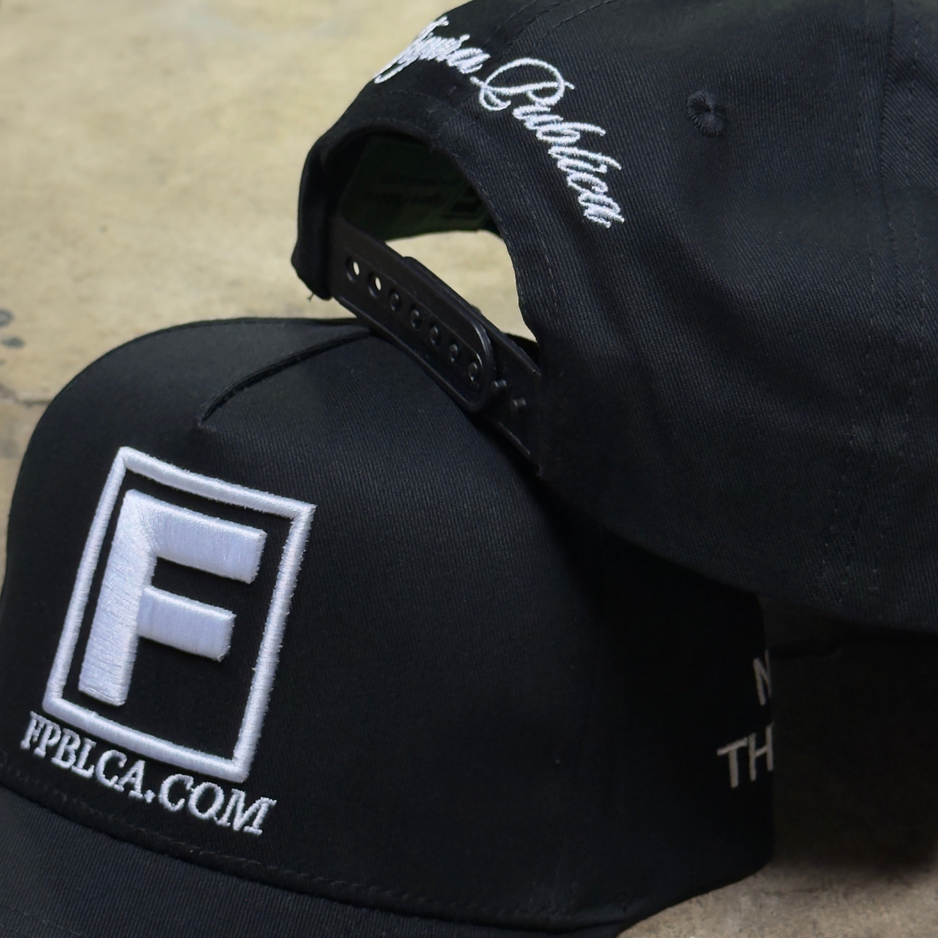 Figura Pública — Signature “F” Embroidered Cap