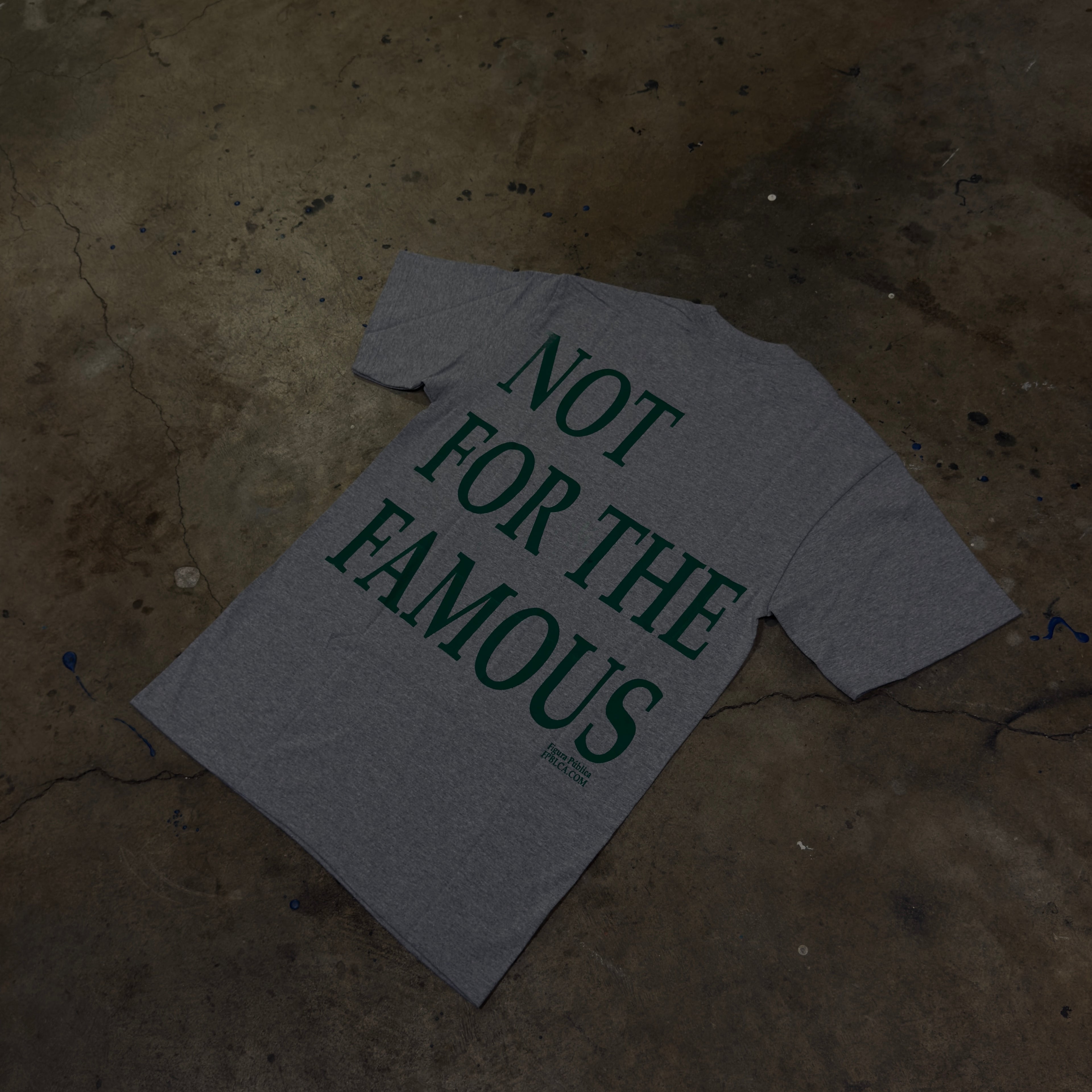 Figura Pública Not For The Famous Tee